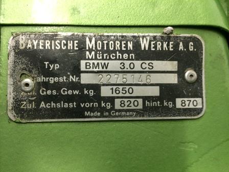 BMW 30 csl 2275146